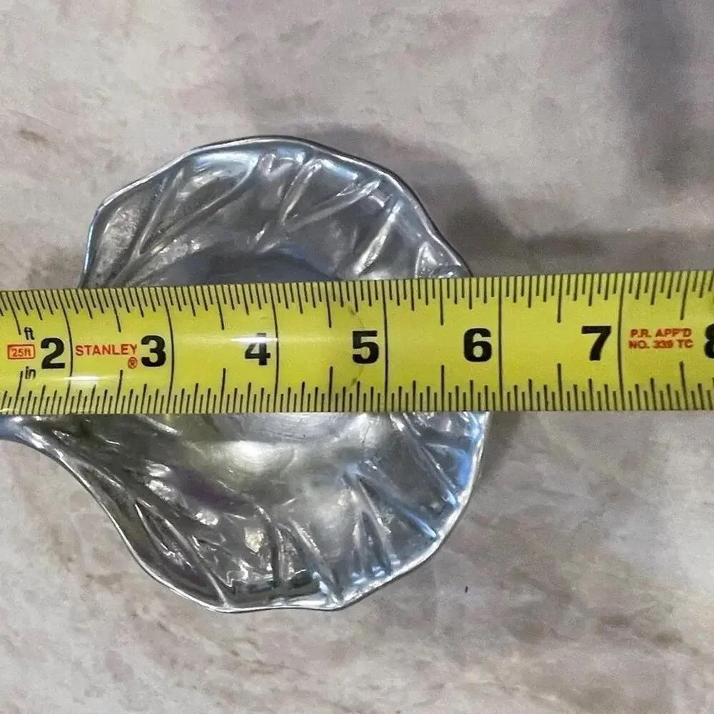 Wilton Armetale aluminum cabbage shaped dip bowl